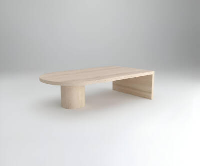 Alg Traverten Orta Sehpa - 3