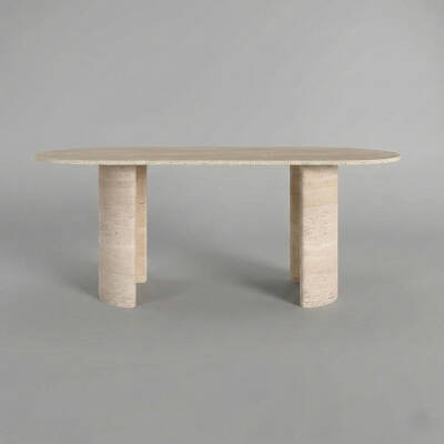 Areco Traverten Yemek Masası - 2