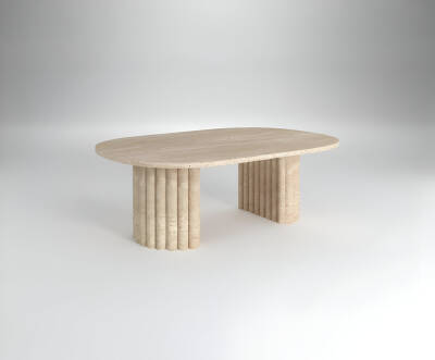 Bari Traverten Orta Sehpa - 2