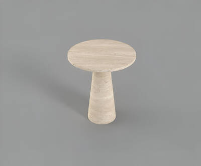 Barla Traverten Yan Sehpa - 3