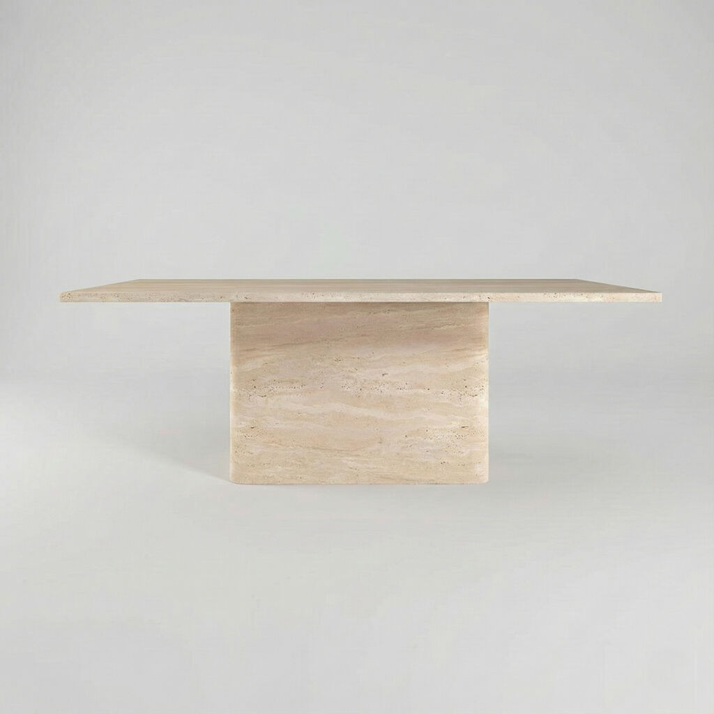 Bello Traverten Yemek Masası - 2