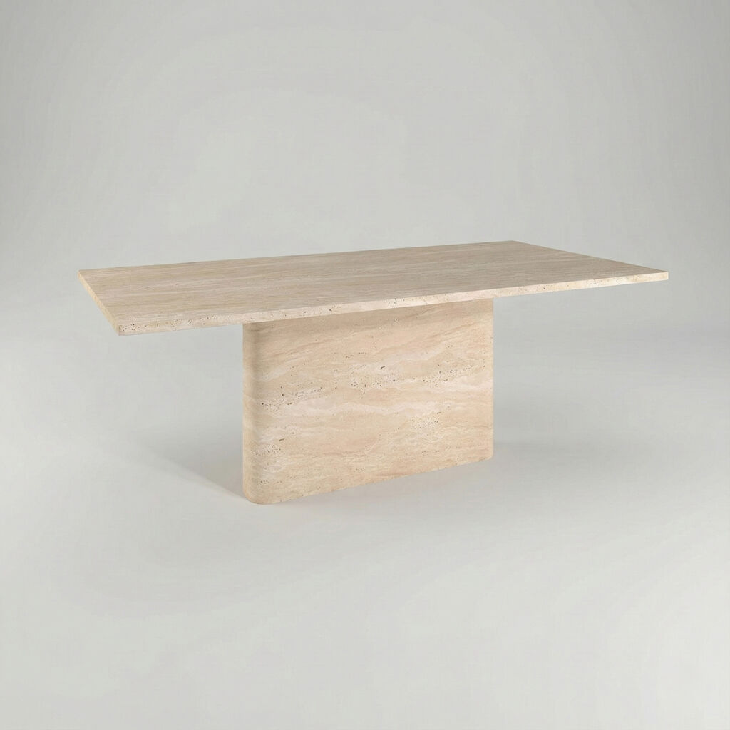 Bello Traverten Yemek Masası - 3