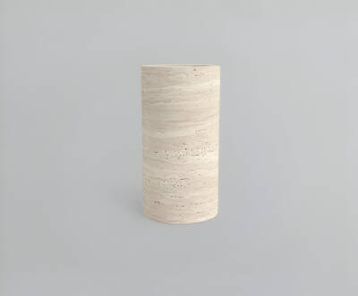 Bluu Traverten Vazo  - 2