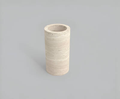 Bluu Traverten Vazo  - 3