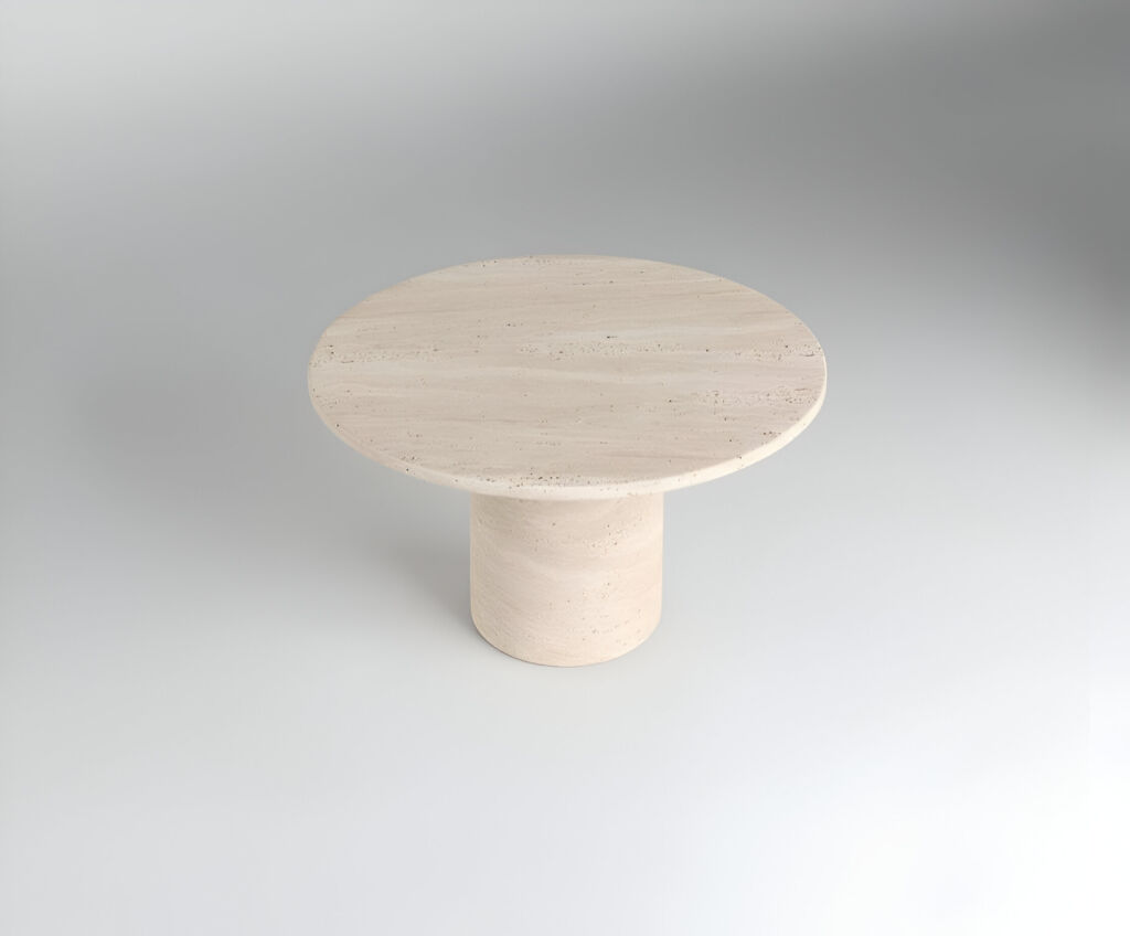 Cuneo Traverten Orta Sehpa - 2