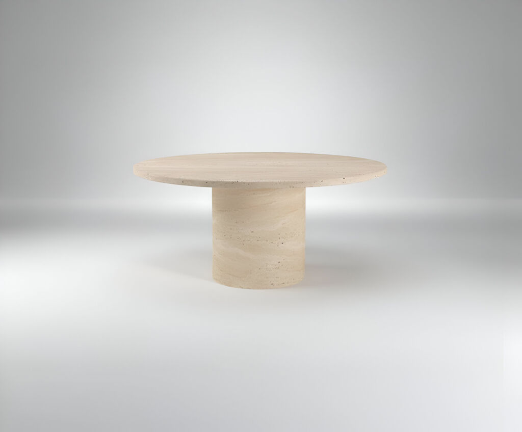 Cuneo Traverten Orta Sehpa - 3