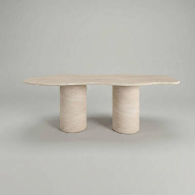 Dolores Traverten Yemek Masası - 3