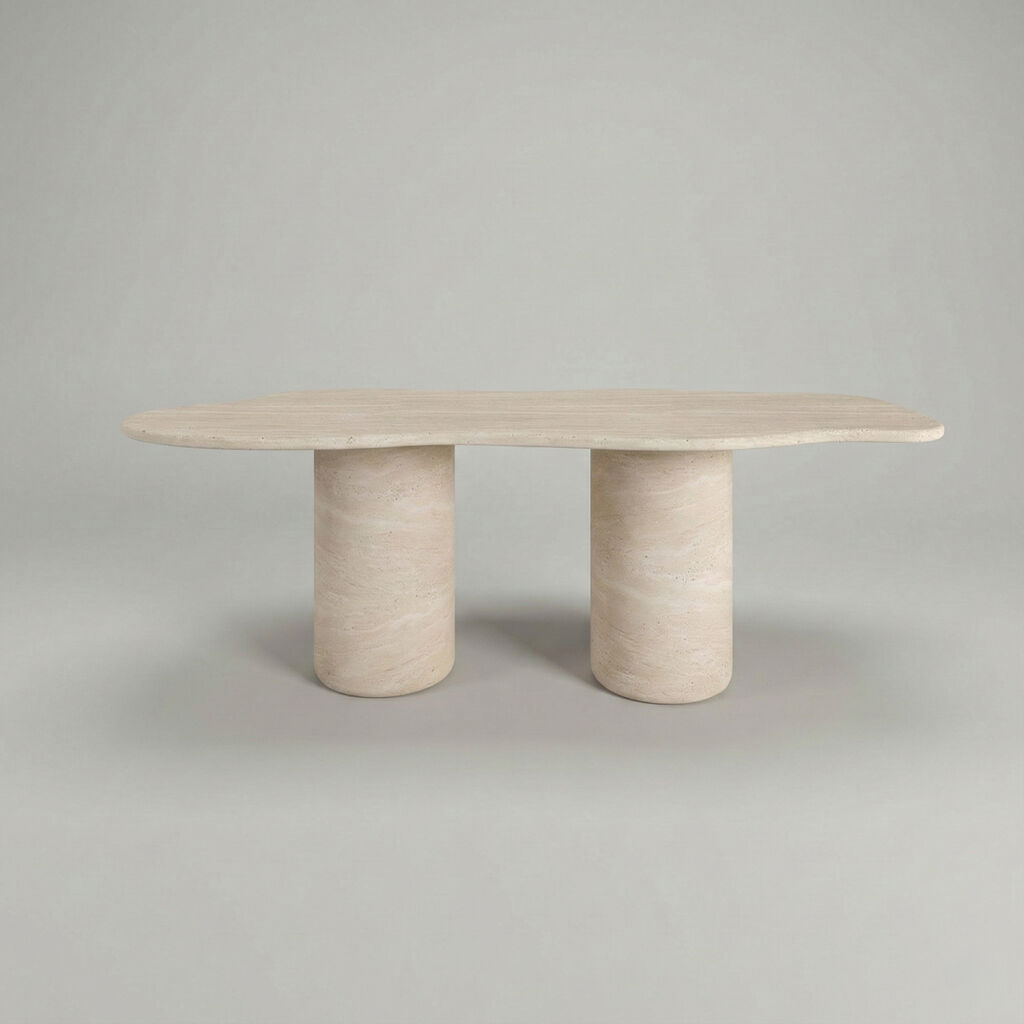 Dolores Traverten Yemek Masası - 3