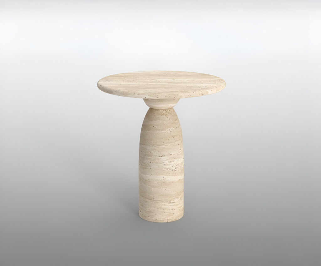 Fasy Traverten Yan Sehpa - 2