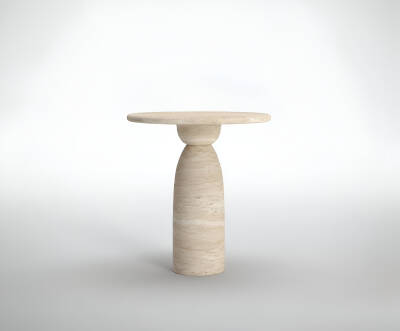 Fasy Traverten Yan Sehpa - 3