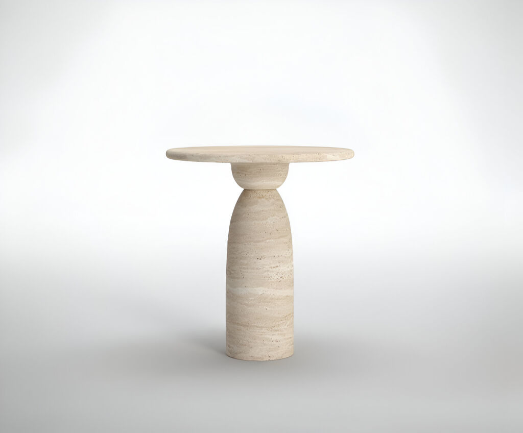 Fasy Traverten Yan Sehpa - 3