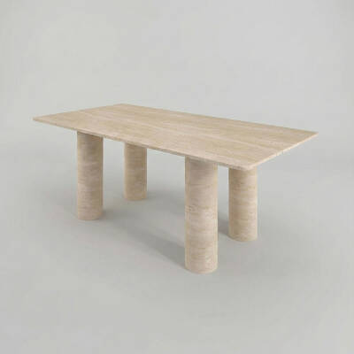 Florida Traverten Yemek Masası - 2