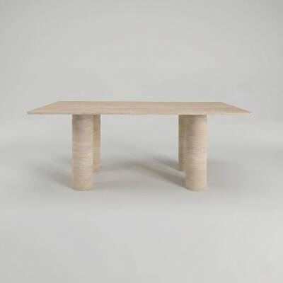 Florida Traverten Yemek Masası - 3