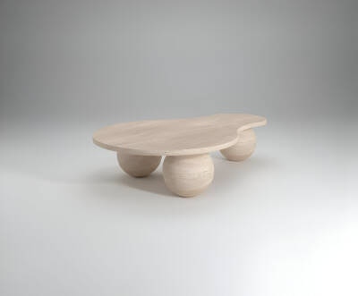 Giglio Traverten Orta Sehpa - 2