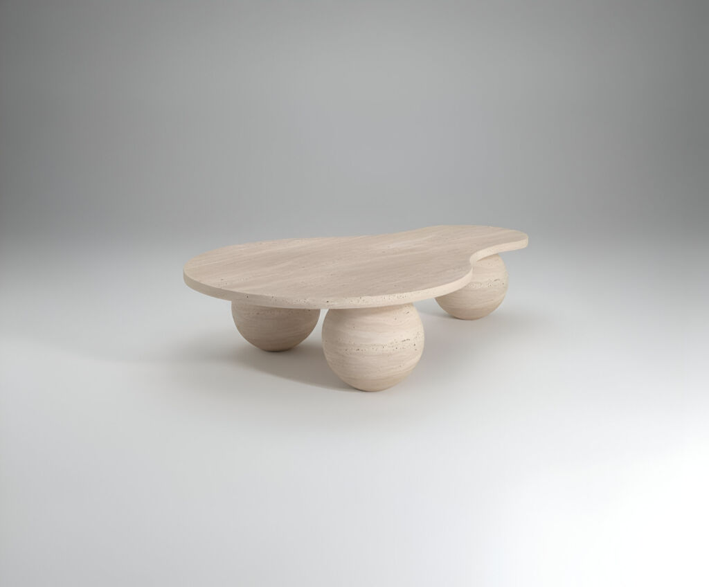 Giglio Traverten Orta Sehpa - 2