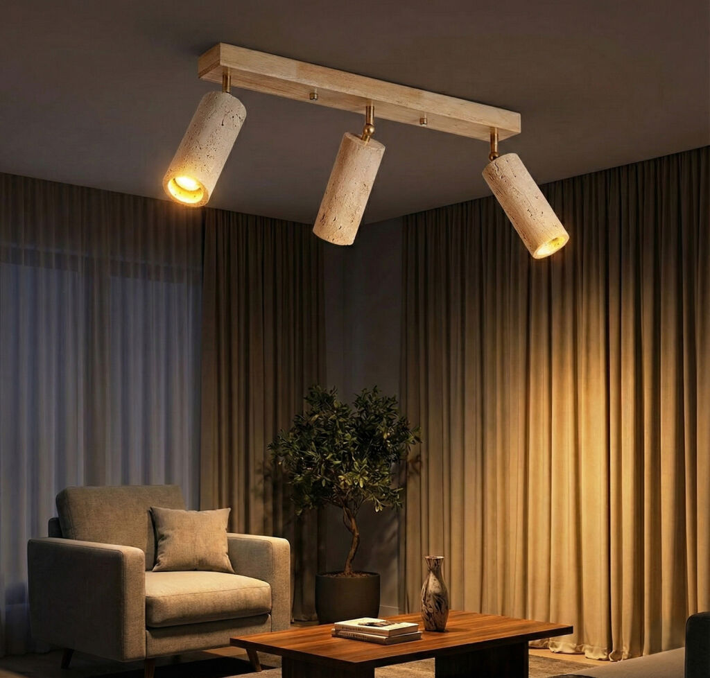 Hamferst Traverten Lineer Spot Aydınlatma - 5