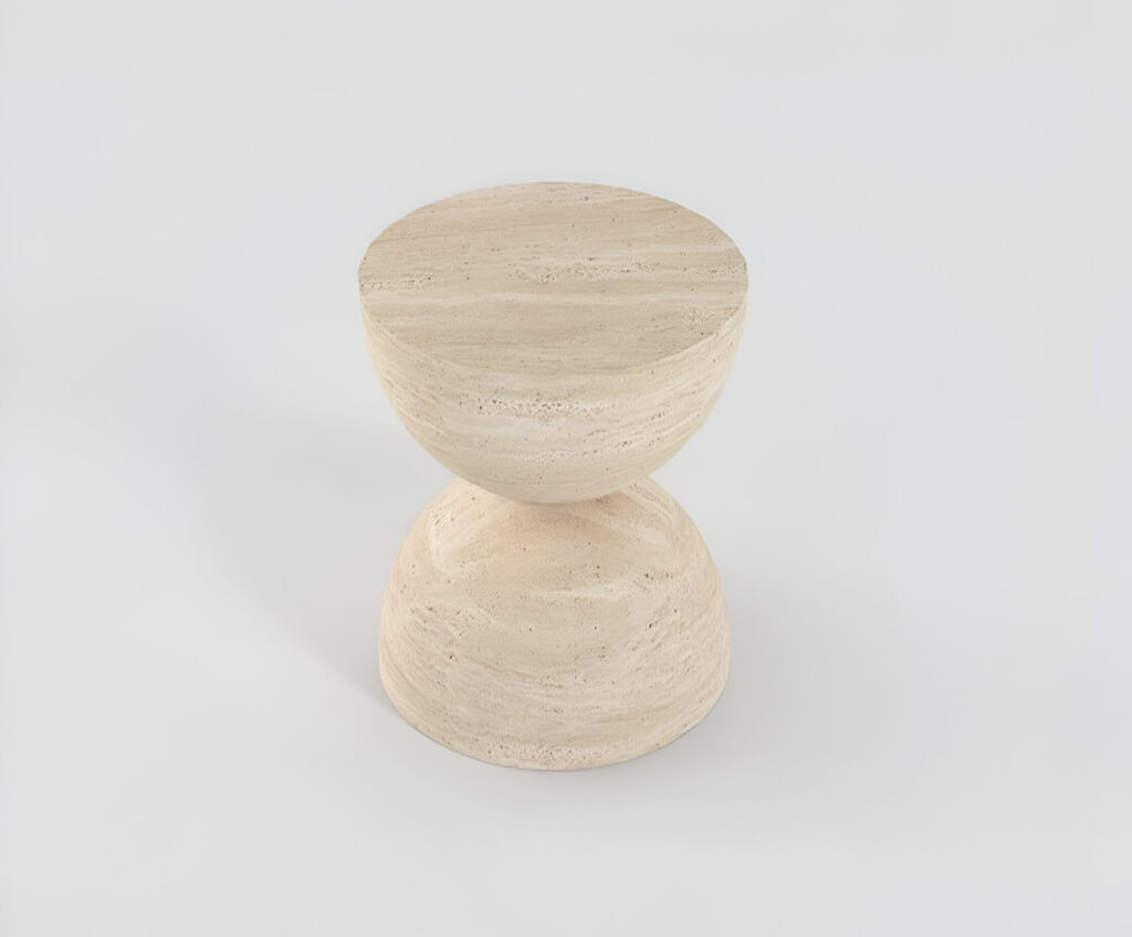 Kervis Traverten Yan Sehpa - 2