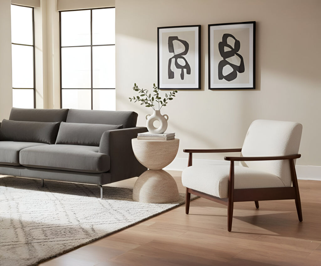 Kervis Traverten Yan Sehpa - 3