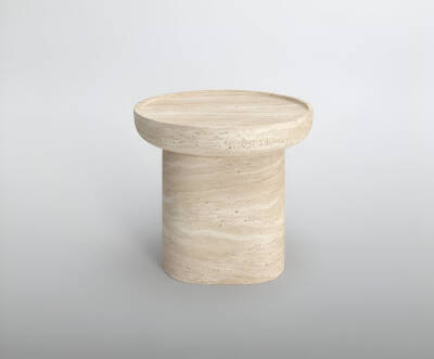 Labbe Traverten Yan Sehpa - 2