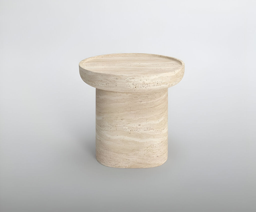 Labbe Traverten Yan Sehpa - 2