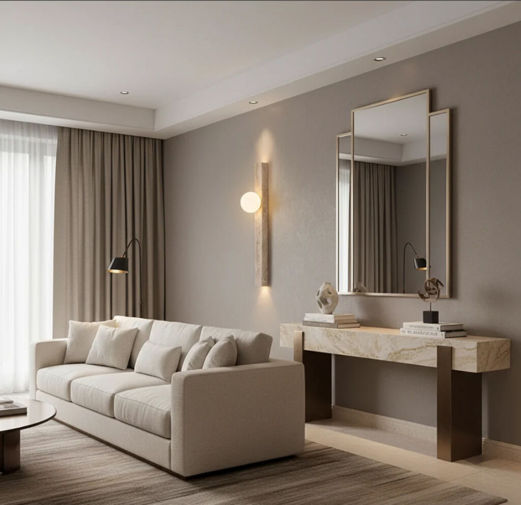 LİE Traverten Aplik Aydınlatma - 1