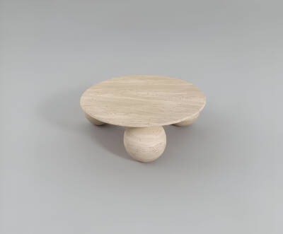 Menia Traverten Orta Sehpa - 3