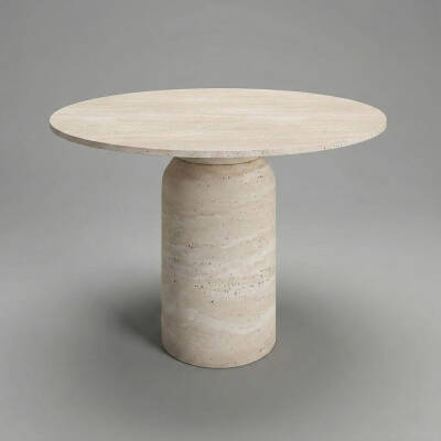 Merlo Traverten Yemek Masası - 3