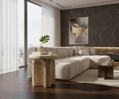 Minsk Traverten Yan Sehpa 