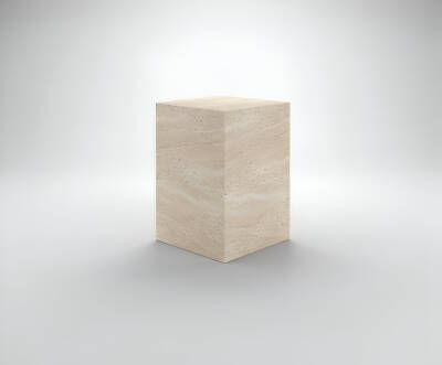 Moon Traverten Yan Sehpa - 2