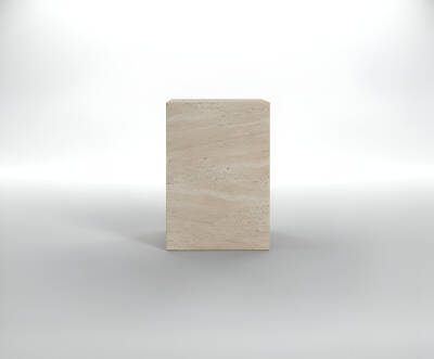 Moon Traverten Yan Sehpa - 3