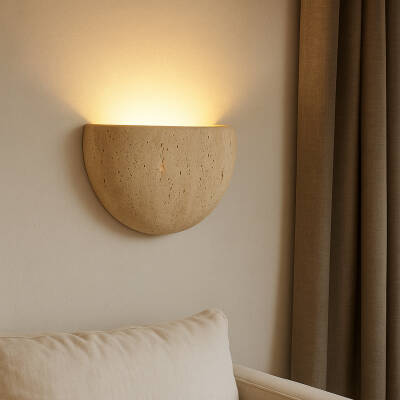 NARVİK Traverten Aplik Aydınlatma