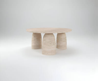 Olbia Traverten Orta Sehpa - 2