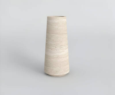 Olena Traverten Uzun Vazo  - 2