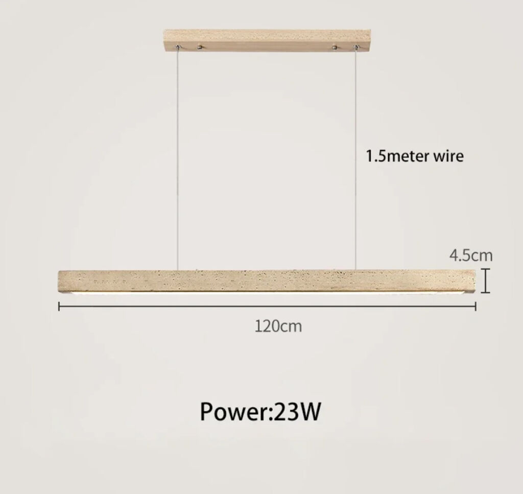 OULU Traverten Sarkıt Aydınlatma - 4
