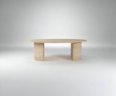 Parma Traverten Orta Sehpa - 3