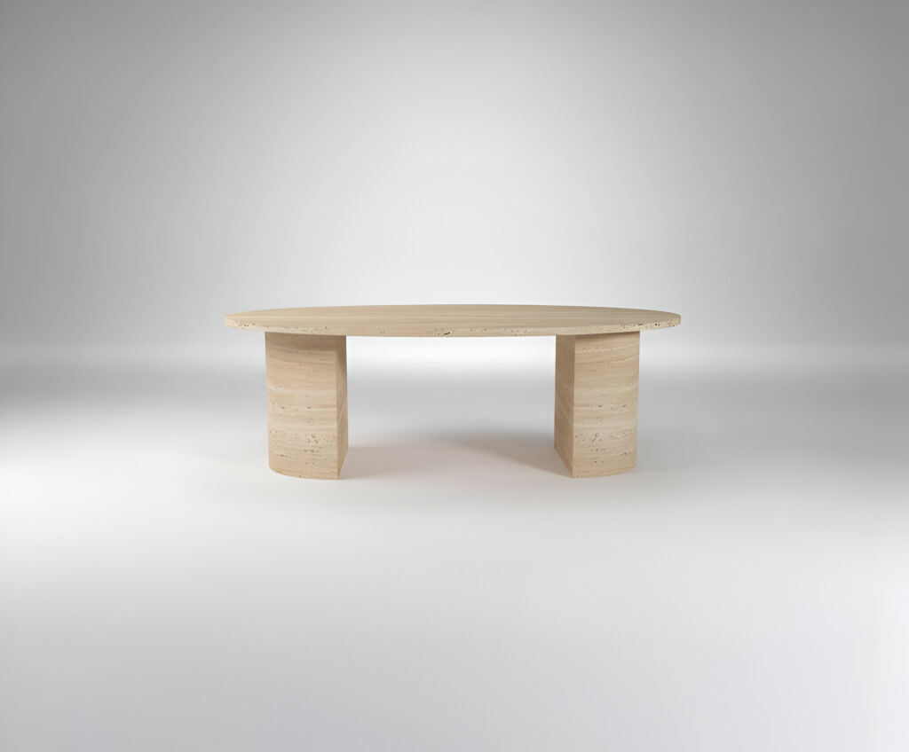 Parma Traverten Orta Sehpa - 3