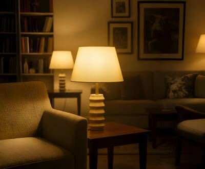 Paz Traverten Abajur - 2