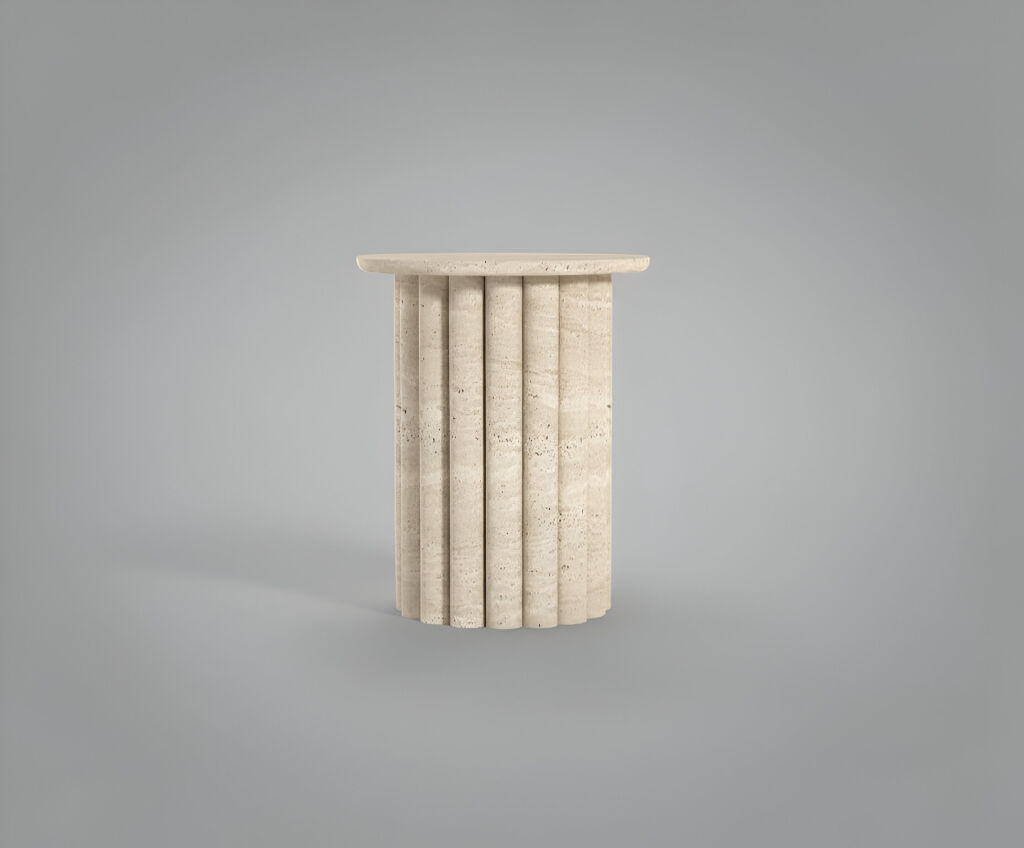 Pety Traverten Yan Sehpa - 2