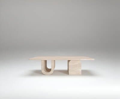 Pietro Traverten Orta Sehpa - 2