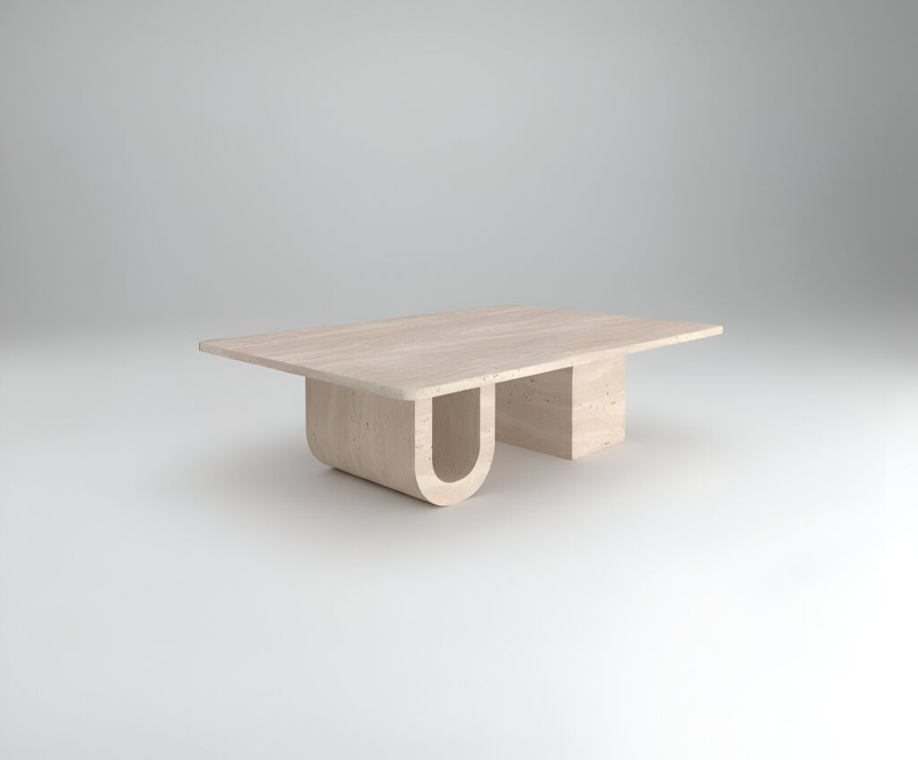 Pietro Traverten Orta Sehpa - 3