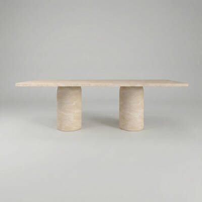 Pilar Traverten Yemek Masası - 3