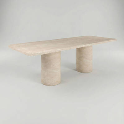 Pilar Traverten Yemek Masası