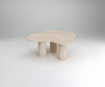 Prato Traverten Orta Sehpa - 3