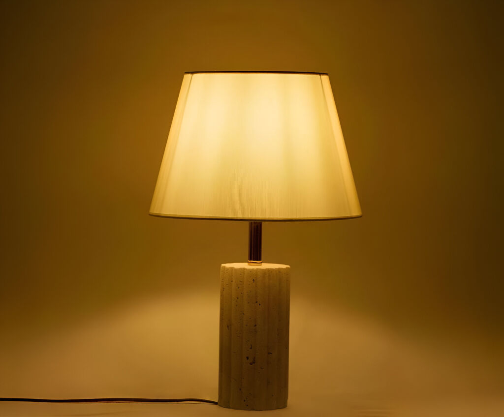 Santiago Traverten Abajur  - 1