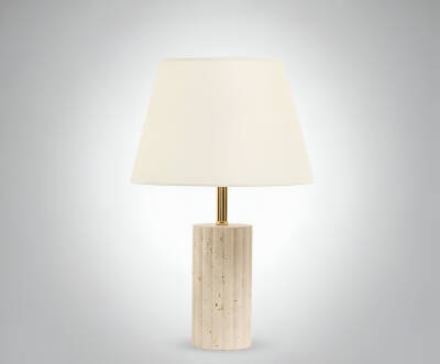 Santiago Traverten Abajur  - 3