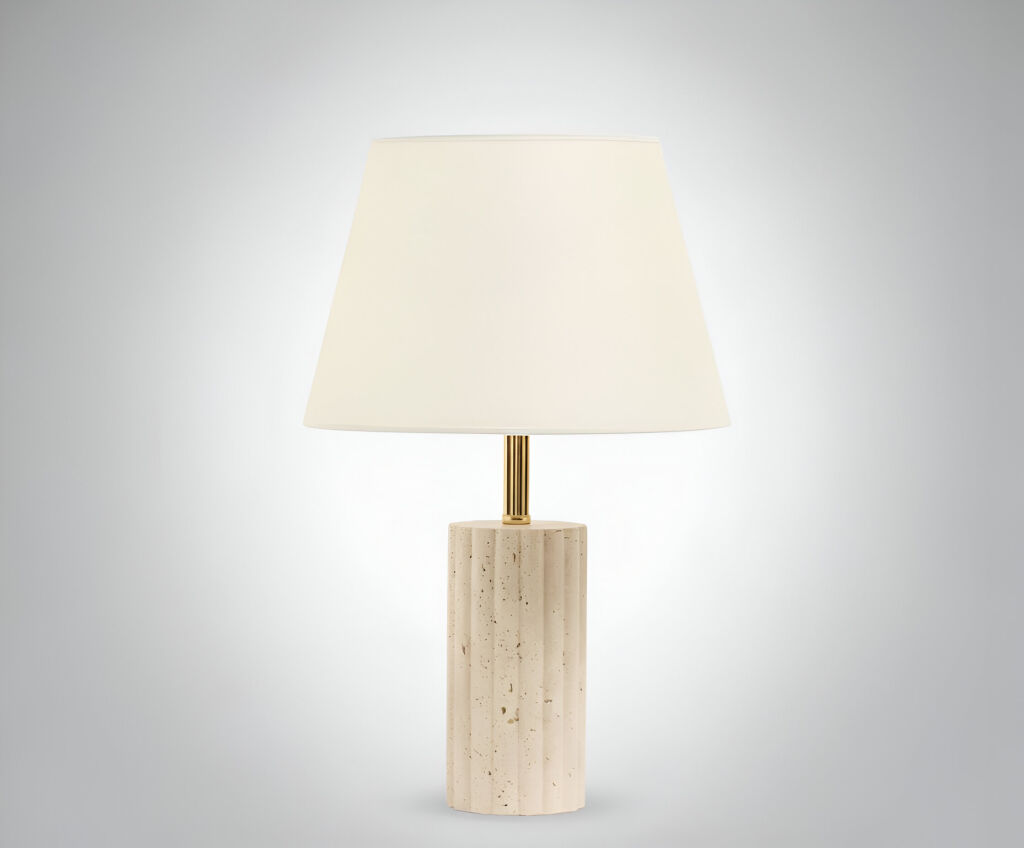 Santiago Traverten Abajur  - 3