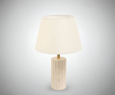 Santiago Traverten Abajur  - 4