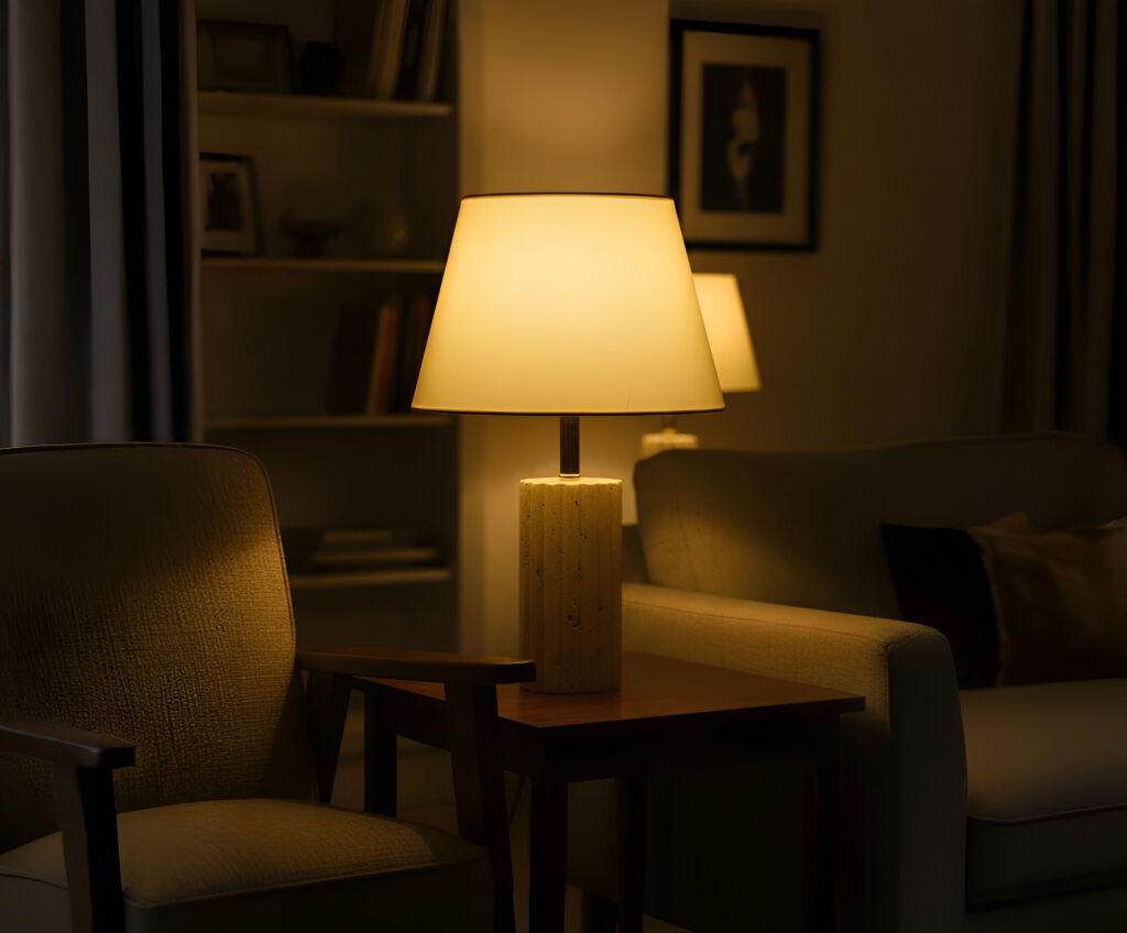 Santiago Traverten Abajur  - 6