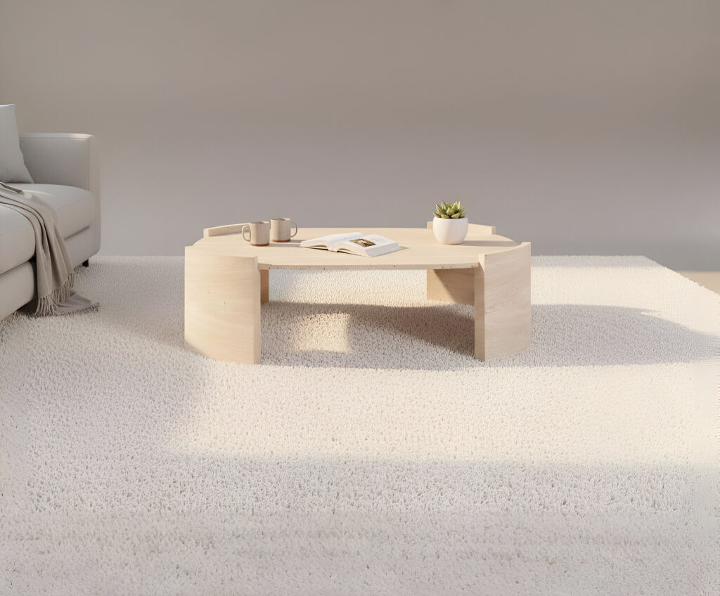 Sardinya Traverten Orta Sehpa - 1