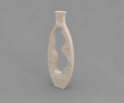 Selen Traverten Vazo  - 2